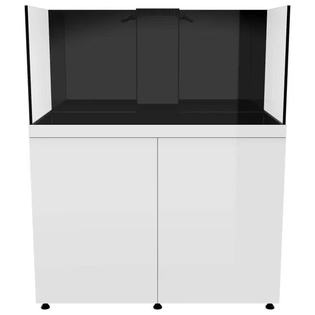 ProStar Rimless V2 150 Aquarium w/ WHITE Stand - Pro Clear Aquatic Systems