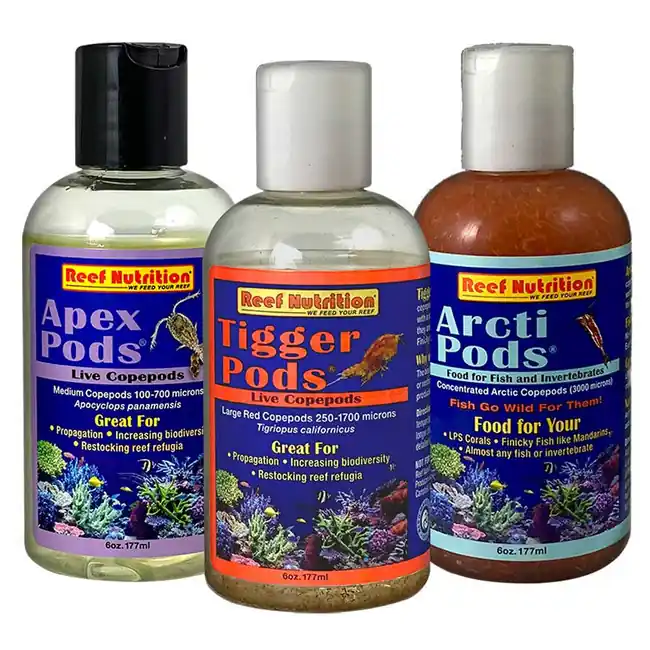 POD PACK Multiple Copepod Pack- Reef Nutrition