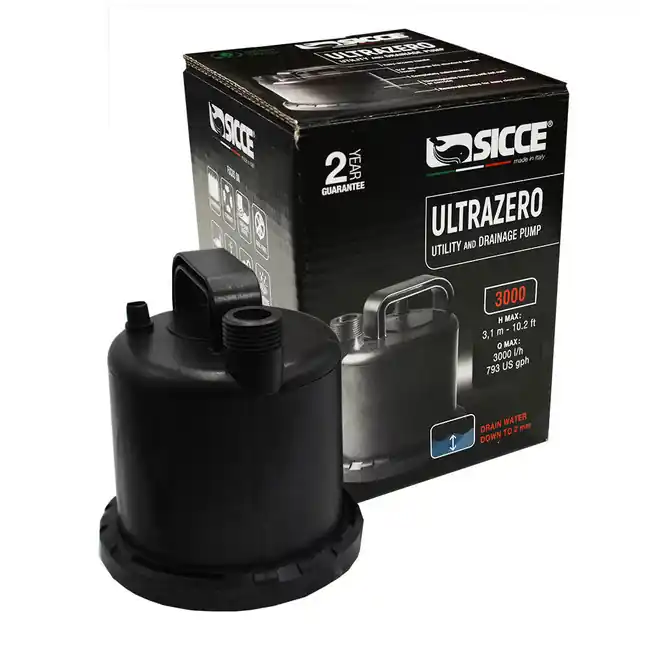 Ultra Zero Utility Water Mixing Pump - Sicce