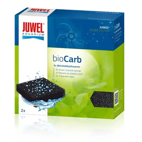 BioCarb S (Super / Compact S) - Active Charcoal Sponge - Juwel