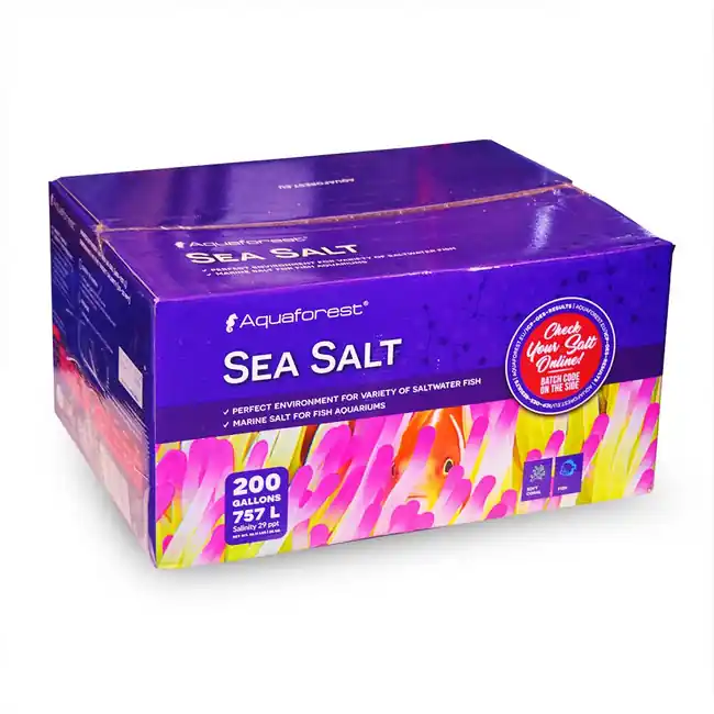 Sea Salt Mix 200 Gallon (5 x 5kg Box) - Aquaforest