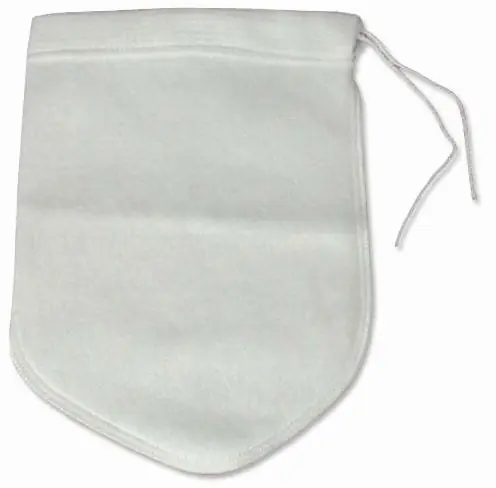 7" x 16" 100 Micron Polyester Filter Sock w/ Draw String - All Misc Brands