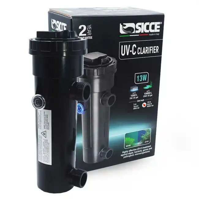 UV-C (13 Watt) Clarifier Ultraviolet UV Sterilizer - Sicce