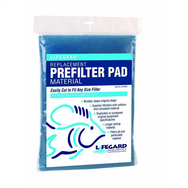 Bonded Filter Prefilter Pad (24" x 15") - Lifegard