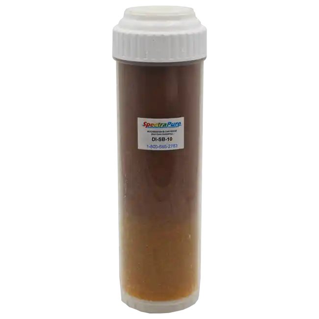 10" Silica Buster DI Resin Filter Cartridge (DI-SB-10) - Spectrapure