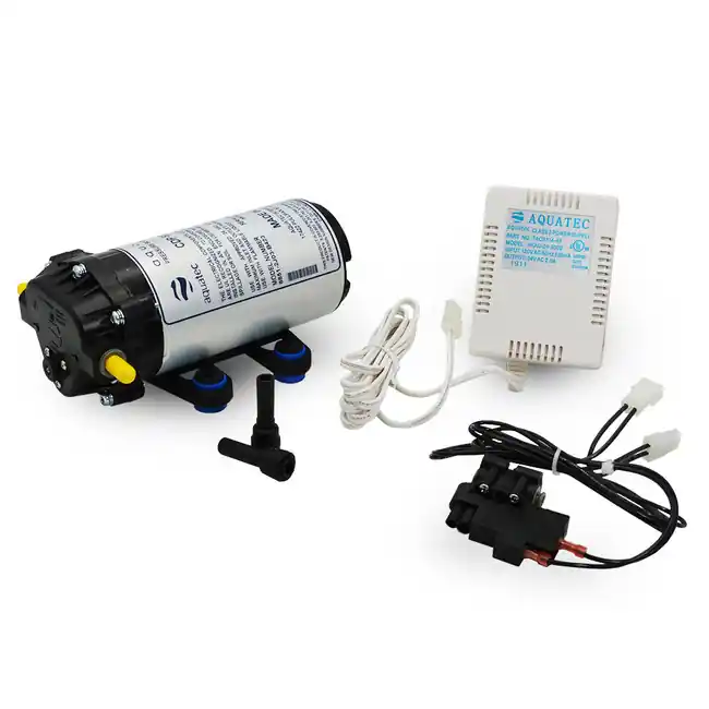 1/4" Aquatec 8800 RODI Booster Pump Kit