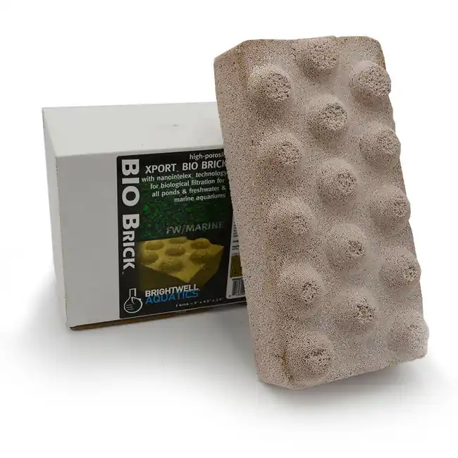 Xport BIO Dimpled Brick - 9" x 4.50" x 2.50" - Brightwell Aquatics
