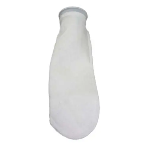 7" x 11" 200 Micron Filter Sock with Plastic Ring - IceCap