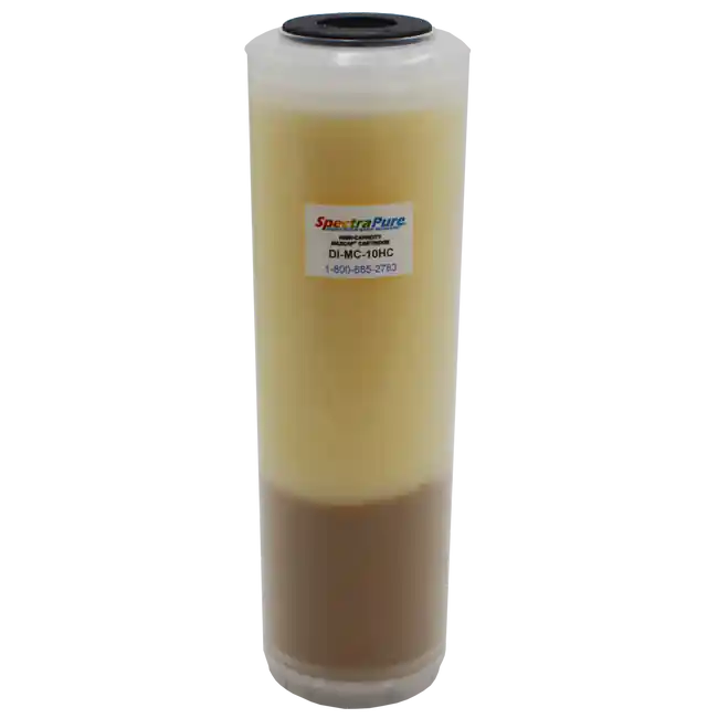 10" High Capacity Maxcap Super DI Resin Filter Cartridge (DI-MC-10HC) - Spectrapure