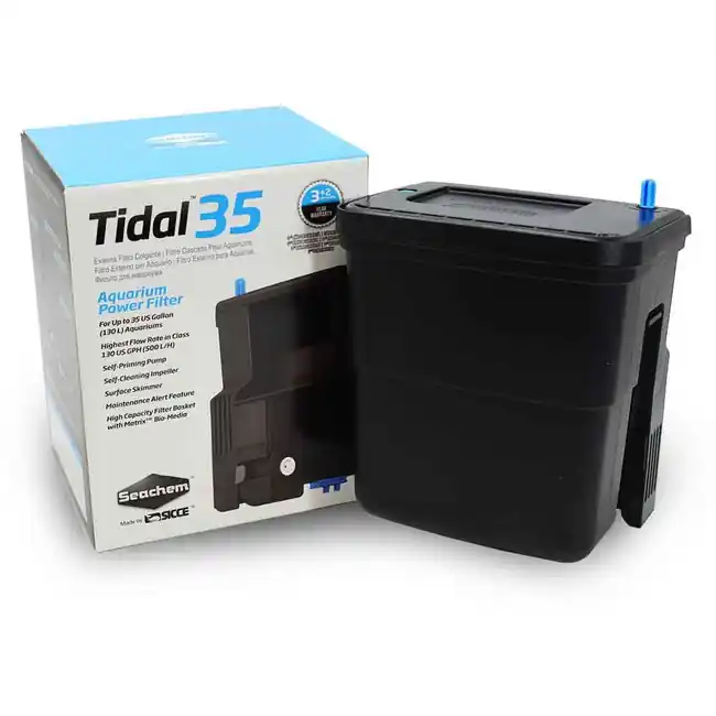 Tidal 35 HOB Power Filter (Up to 35 Gal) - Seachem
