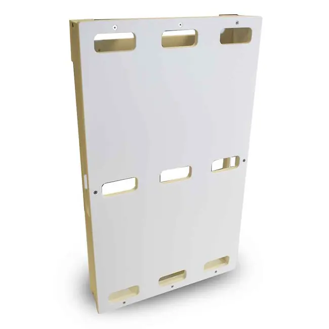 White Standard Aquarium Controller Mounting Board - Adaptive Reef