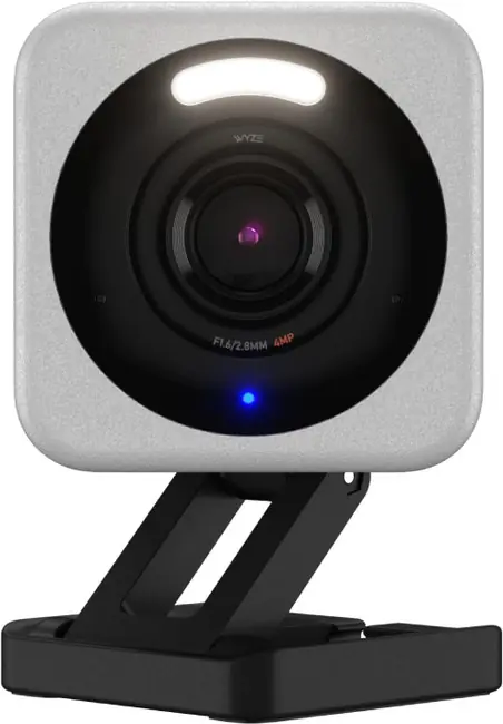 Grey WYZE Cam v4 2.5K HD WiFi Smart Home Aquarium Security Camera - SaltwaterAquarium