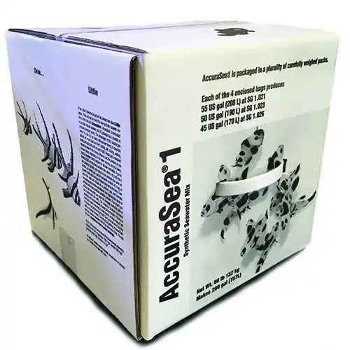 AccuraSea Seawater Salt Mix Box (200 Gallon) - Two Little Fishies