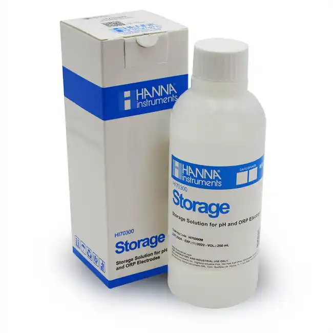 Electrode Storage Solution for pH/ORP (500 mL) HI70300L - Hanna Instruments