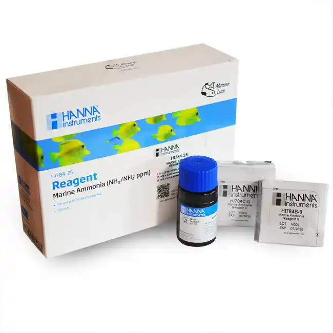HI784-25 Marine Ammonia HC Checker Reagents (25 tests) - Hanna Instruments