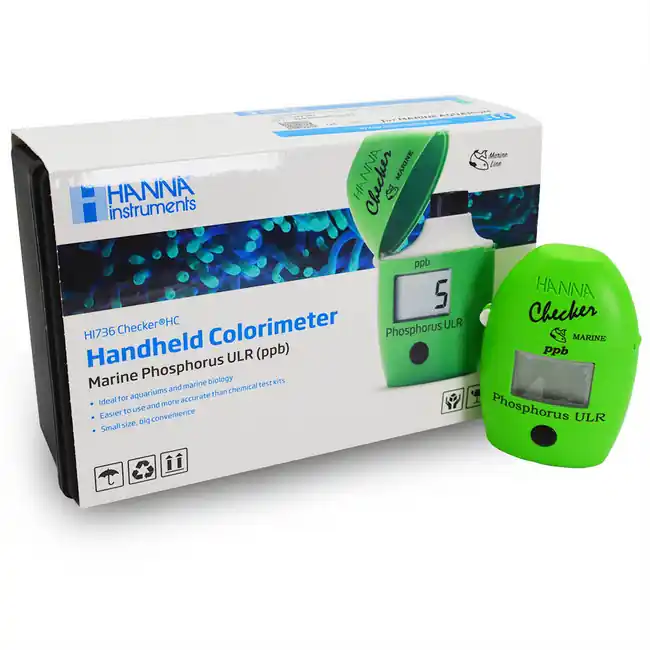 HI736 Phosphorus Ultra Low Range Checker HC (Saltwater) - Hanna Instruments
