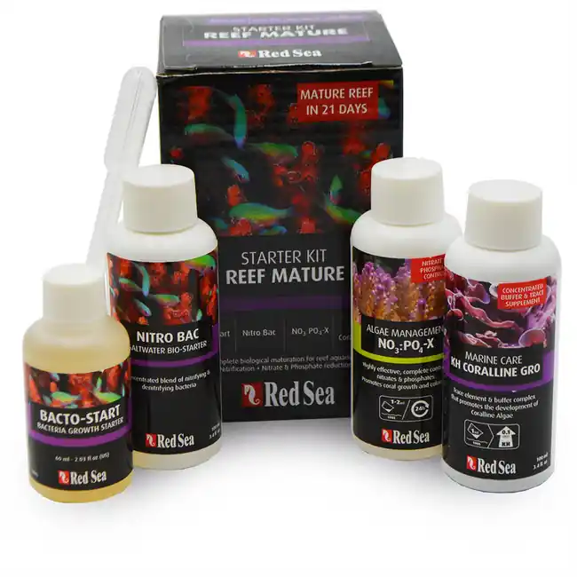 Reef Mature Starter Kit (Aquarium Cycling Solution 65 Gallon) - Red Sea