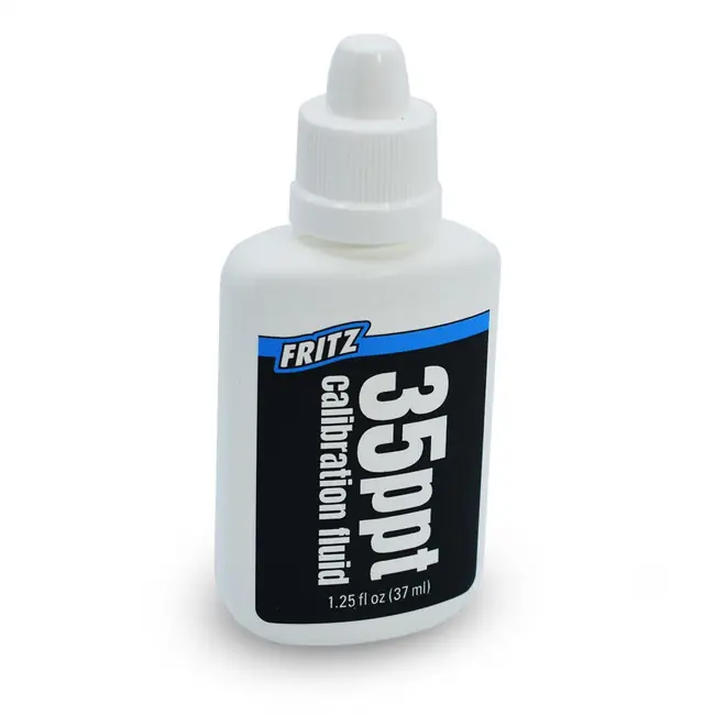 35ppt (1.026sg) Refractometer Calibration Solution (1.25 oz) - Fritz