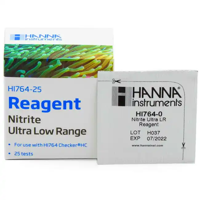 HI764-25 Nitrite Ultra Low Range Reagent (25 Tests) - Hanna Instruments