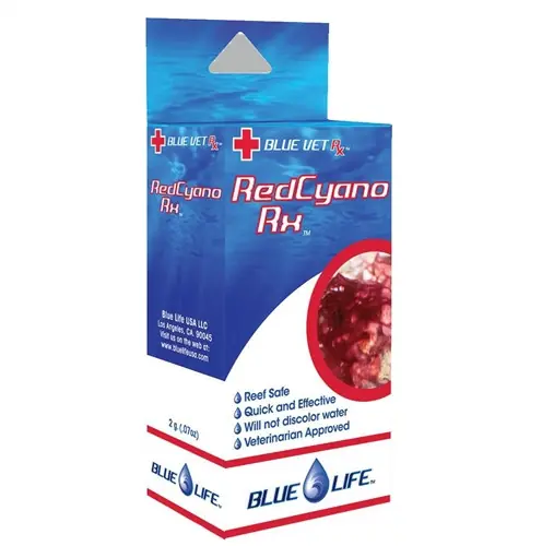 Red Cyano Rx (Treats 400 Gallons) Removes Cyanobacteria - Blue Life USA