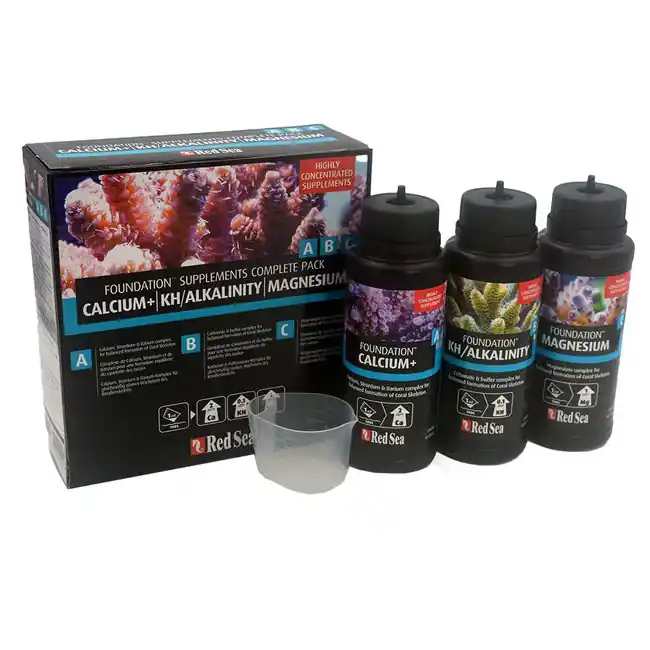 Foundation Supplements Complete Pack CA, ALK, MG - (250ml) - Red Sea