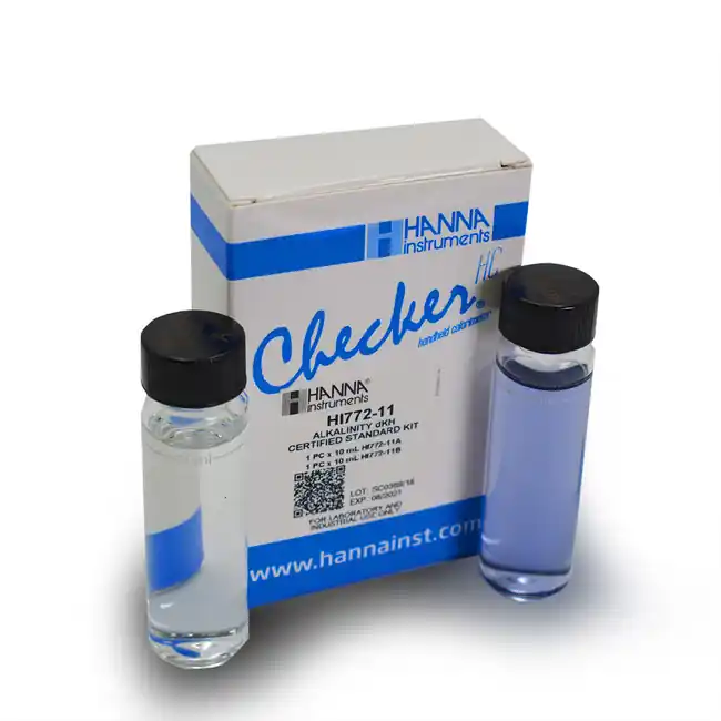 HI772-11 Marine Alkalinity (dKH) Checker® HC Calibration Check Set - Hanna Instruments