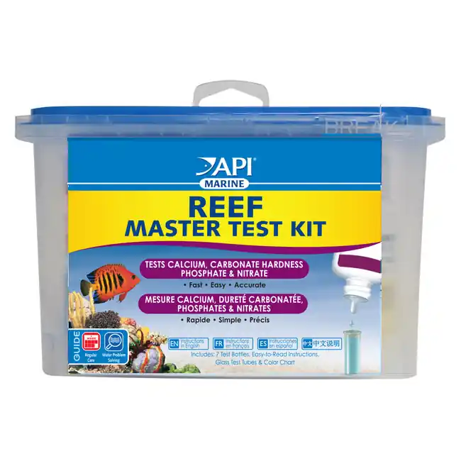 Reef Master Test Kit (Calcium, KH, Phosphate, Nitrate) - API