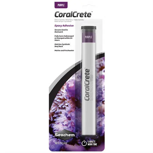 CoralCrete Purple Epoxy (4 oz) - Seachem