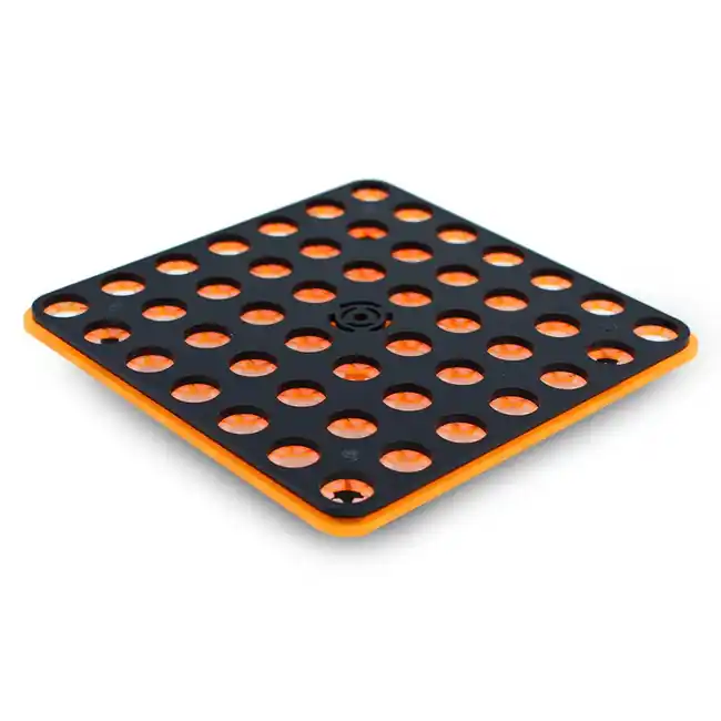 48 Hole Frag Tray, Orange w/Frag Lock - PNW Customs