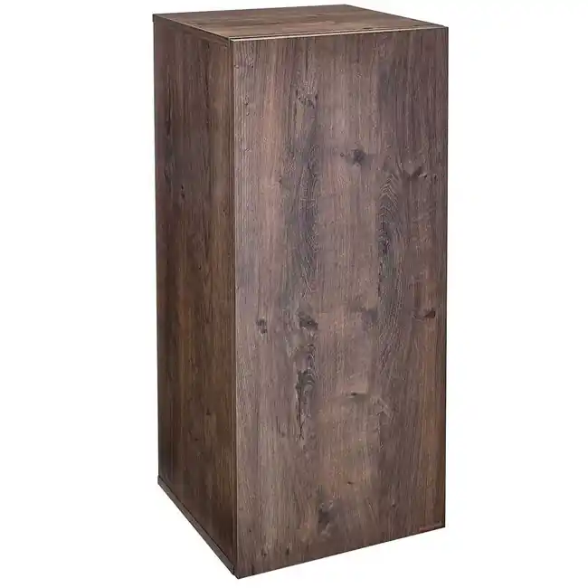 15 Gallon Aquarium Stand - Dark Brown (15.125" x 15.375" x 35.5") - Hello Reef