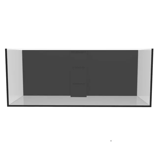171 Gallon Internal Middle Rimless Tank - Fiji Cube