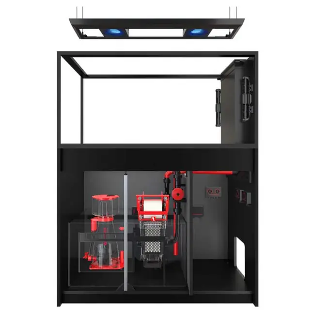 Reefer MAX Peninsula 500 G3 - 137 Gallon Black All In One Aquarium - Red Sea
