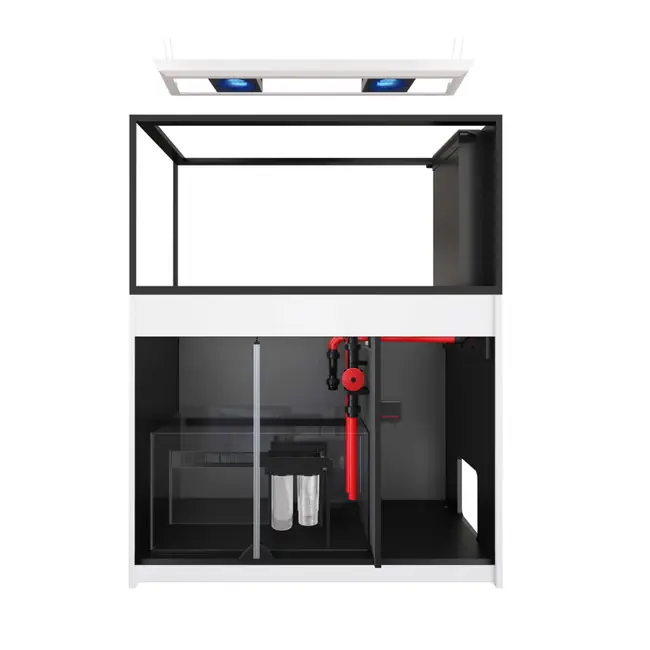Reefer Peninsula 500 G3 Deluxe - 137 Gallon White All In One Aquarium - w/ 2 X RL170 & pendant - Red Sea