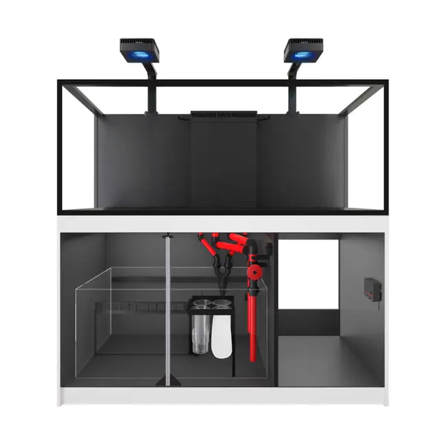 Reefer 625 G3 Deluxe - 163 Gallon White All In One Aquarium - w/ 2 X RL170 & arm - Red Sea