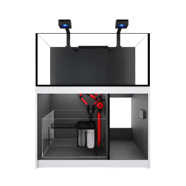Reefer 350 G3 Deluxe - 90 Gallon White All In One Aquarium - w/ 2 X RL115 & arm - Red Sea