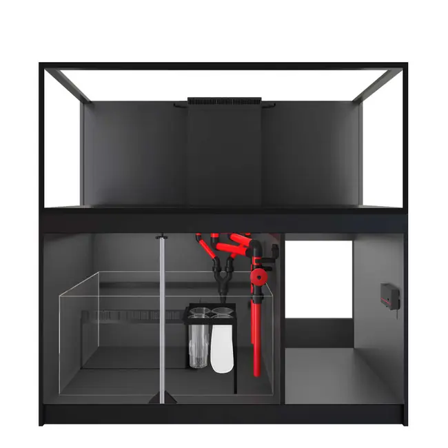 Reefer 625 G3 - 163 Gallon Black All In One Aquarium - Red Sea
