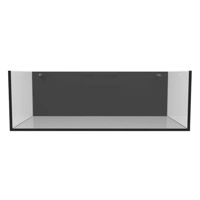 76 Gallon Shallow External Overflow Rimless Tank - Fiji Cube