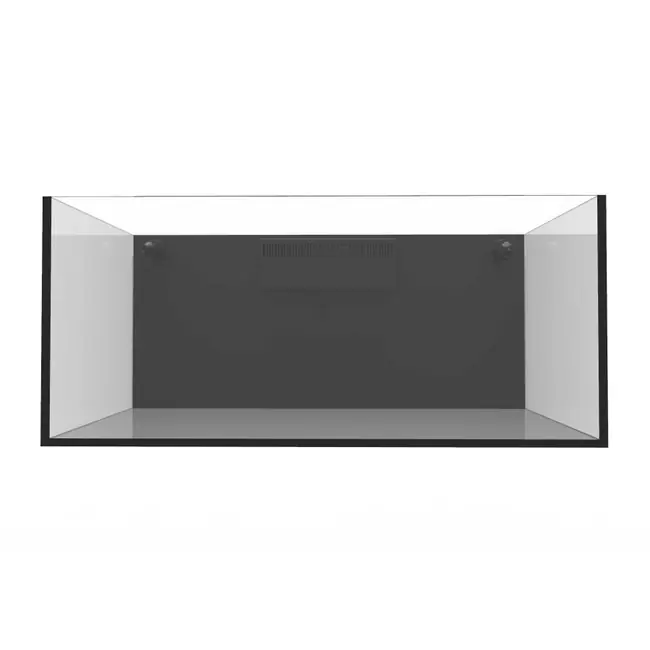 57 Gallon Shallow External Overflow Rimless Tank - Fiji Cube