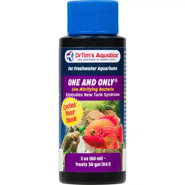 One & Only Freshwater Live Nitrifying Bacteria (2 oz) 30 Gallons - Dr Tim's