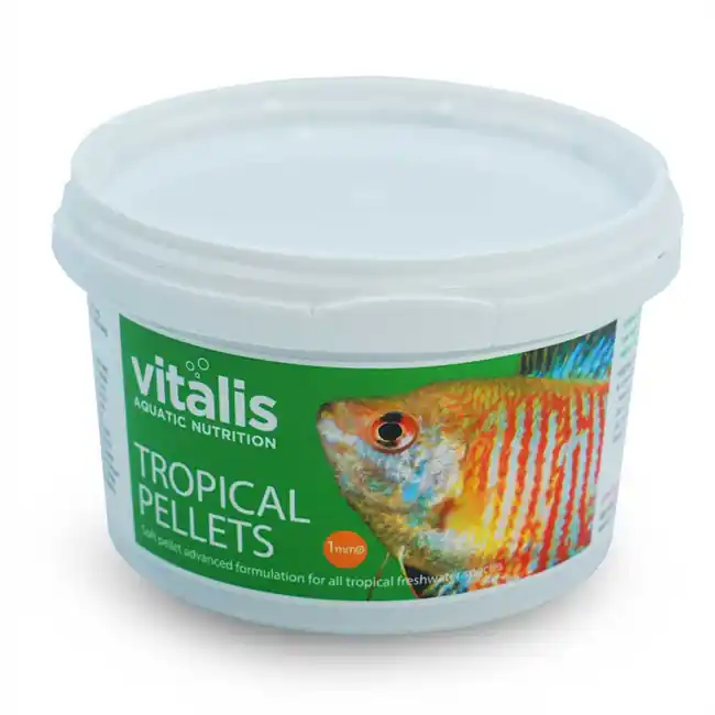 Tropical Freshwater Pellets 1mm (140g - 4.94 oz) - Vitalis