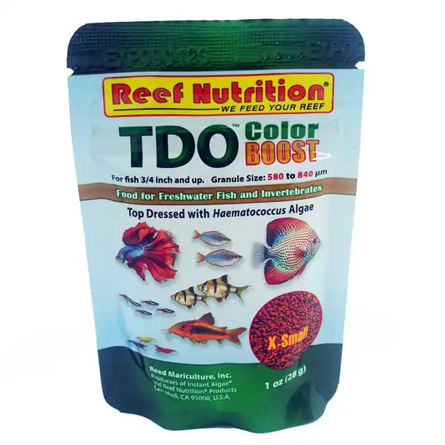 TDO Freshwater Color Boost, X-Small - 1oz (580-840um) - Reef Nutrition