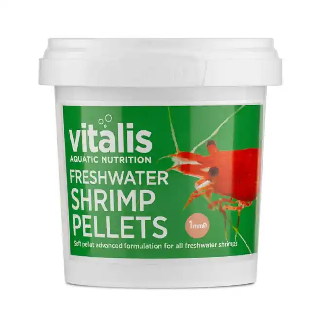 Freshwater Shrimp Pellets (1mm, 70g) - Vitalis