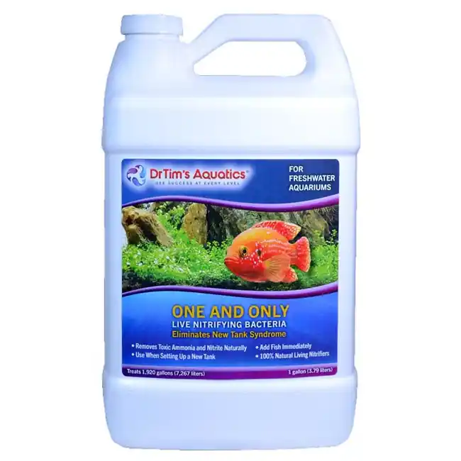 One & Only Freshwater Live Nitrifying Bacteria (128 oz) 1920 Gallons - Dr Tim's