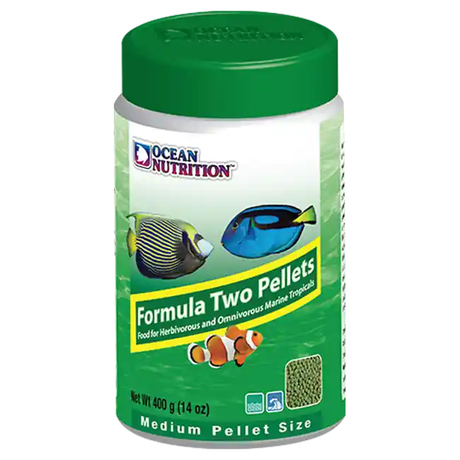 Formula Two Medium Pellets Food (14 oz) - Ocean Nutrition