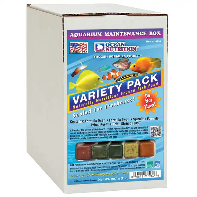 Frozen Formula Variety Pack Roll-A-Cube (2 lb - 216 cubes) - Ocean Nutrition