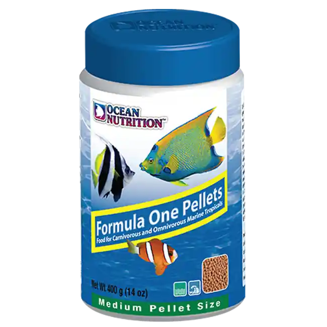 Formula One Medium Pellets Food (14 oz) - Ocean Nutrition