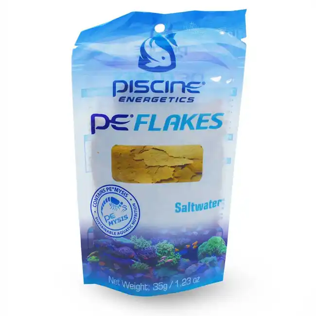PE Mysis Saltwater Flakes (35 g) – Piscine Energetics
