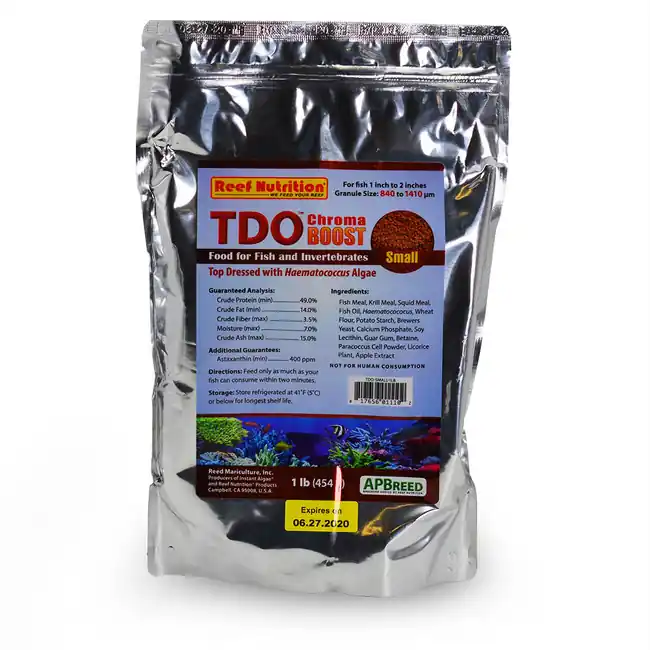 TDO-C2 Small Chroma Boost Fish Food (16 oz) - Reef Nutrition