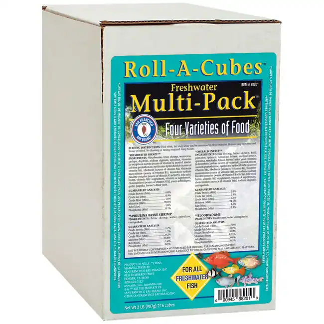 Frozen Freshwater Multi-Pack Roll-A-Cube (2 lb - 216 cubes) - San Francisco Bay Brand
