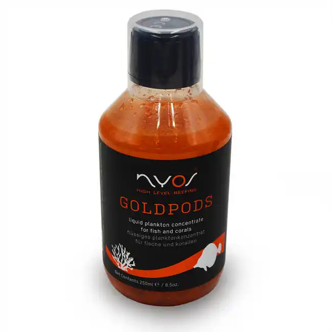 GoldPods Fish & Coral Food (250 ml - 8.5 oz) - NYOS